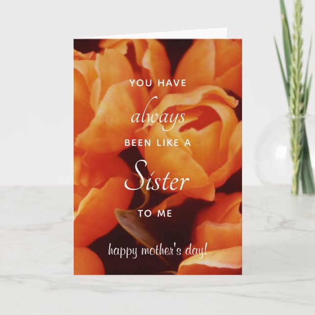 Tarjeta Un arreglo de tulipanes Naranjas, mercado de la ca (Anverso)