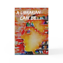 ¡Un bibliotecario puede ser… un notecard!