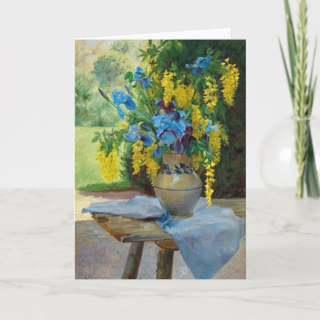 Tarjeta Un Bouquet floral | Ella Wetzko-Ehrenberger (Anverso)