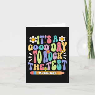 Tarjeta Un Buen Día Para Romper El Motivo De Prueba Groovy