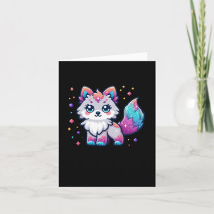 Tarjeta Un burdo Pegatina lobo