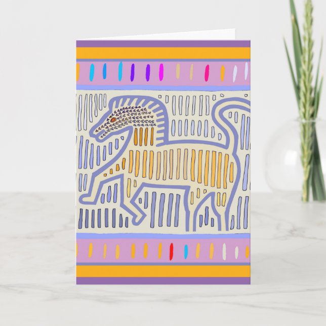 Tarjeta Un Caballo Sin Nombre (Anverso)