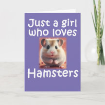 Un Chica Que Ama A Hammie Animal
