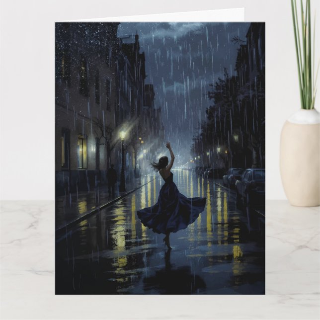 Tarjeta Un colorido agradecimiento (Anverso)