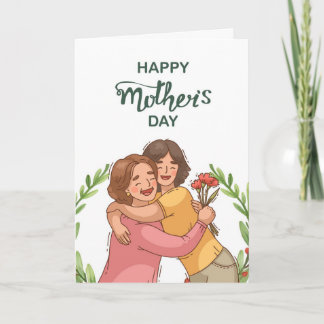 Tarjeta Un conmovedor momento del Día de la Madre 💖 | Reg