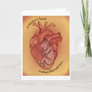 Tarjeta Un corazón de madre...