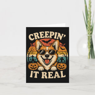 Tarjeta Un Creen Alegre Y Alegre Graph De Halloween Para P