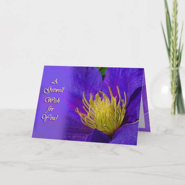 Tarjeta Un Deseo De Getwell Para Ti (Anverso)