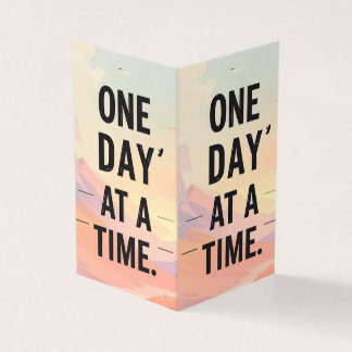 Tarjeta Un día a la hora