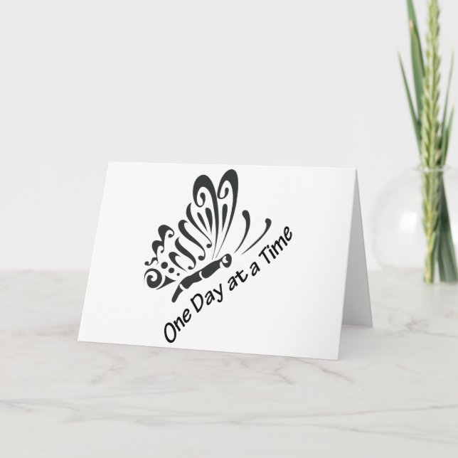 Tarjeta Un día a la vez (Anverso)