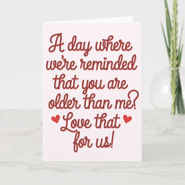 Tarjeta Un Día Donde Se Nos Recuerda Que Eres Mayor Que (Anverso)