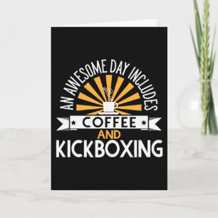 Tarjeta Un día increíble incluye café y kickboxing