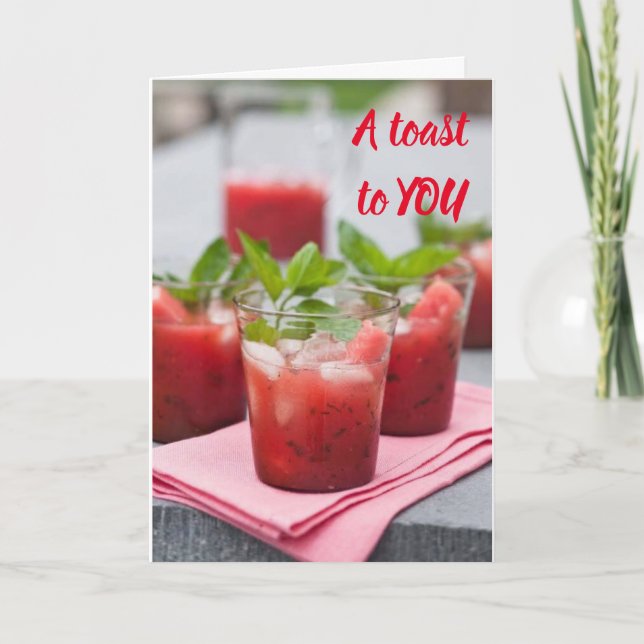 TARJETA ***UN DÍA PARA TI*** EN TU "CUMPLEAÑOS" (Anverso)