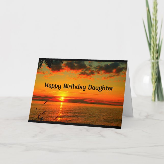 Tarjeta Un Día Tan Hermoso Como Usted Es El Cumpleaños De  (Anverso)