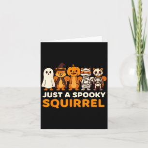 Tarjeta Un diseño de dibujos animados de disfraz de Hallow