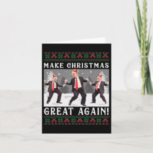 Tarjeta Un diseño elegante hace a los Navidades grandes de