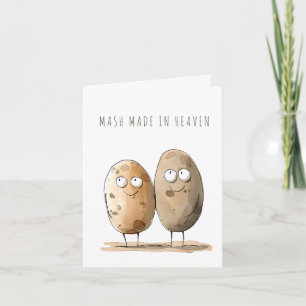 Tarjeta Un divertido juego de palabras en el cielo