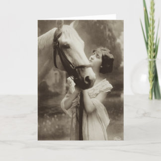 Tarjeta Un estudio en blanco