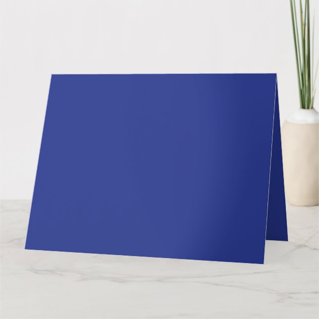 Tarjeta Un fondo azul sólido sin otro elemento visible (Anverso)