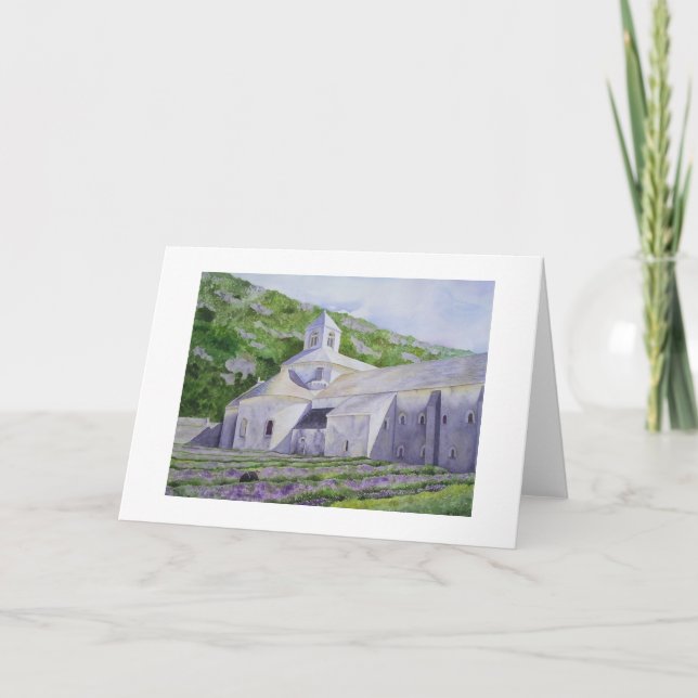 Tarjeta Un fraile en el trabajo (Anverso)