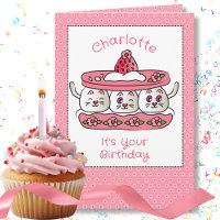 Un gato gracioso Fiesta Kitten Personalizado Cumpl