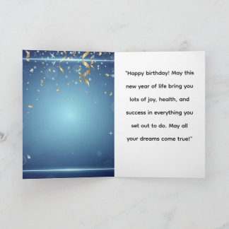 Tarjeta Un Gran Día Para Celebrar