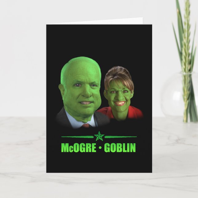 Tarjeta ¡Un Halloween republicano! (Anverso)