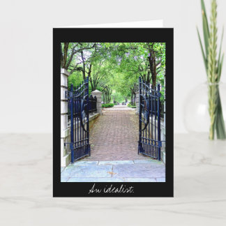 Tarjeta Un idealista