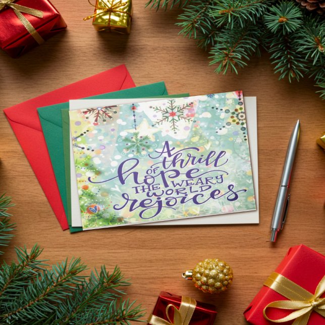 Tarjeta Un júbilo de esperanza Bonito Navidades de la ines (Subido por el creador)