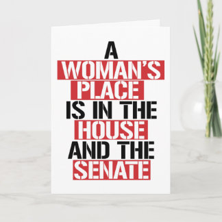 TARJETA UN LUGAR PARA MUJERES ESTÁ EN LA CASA