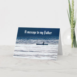 TARJETA UN MENSAJE A MI PADRE