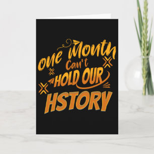 Tarjeta Un Mes No Puede Contener Nuestra Historia Camiseta