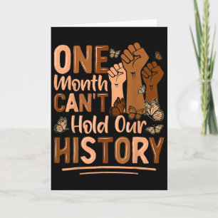 Tarjeta Un Mes No Puede Contener Nuestra Historia Empodera