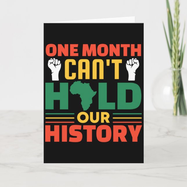 Tarjeta Un Mes No Puede Contener Nuestra Historia Mes De L (Anverso)