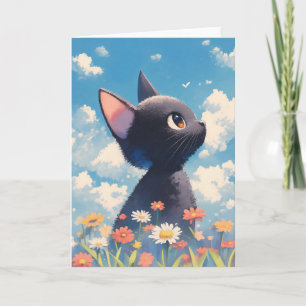 Tarjeta Un misterio del prado del gato