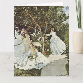 Tarjeta Un molino de viento en Zaandam Claude Monet