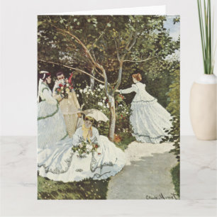 Tarjeta Un molino de viento en Zaandam Claude Monet