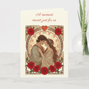 Tarjeta Un Momento Hecho Solo Para Nosotros Arte Romántico