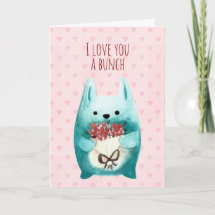 Tarjeta Un montón de amor