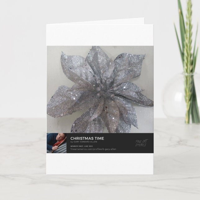 Tarjeta Un Navidad sagrado (Anverso)