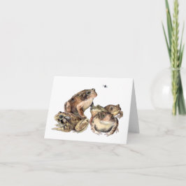 Tarjeta Un nudo de toads