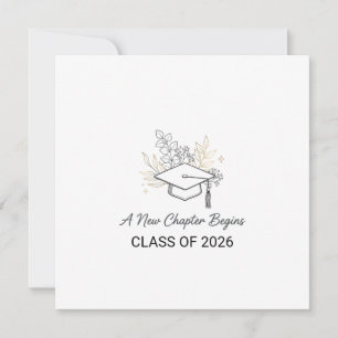 Tarjeta Un Nuevo Capítulo Comienza Clase de 2026
