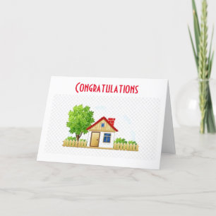 TARJETA UN NUEVO HOGAR *FELICITACIONES*