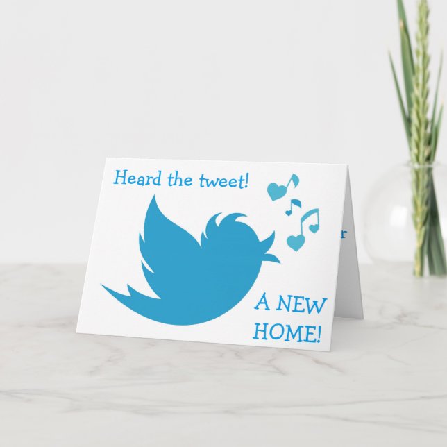 TARJETA *UN NUEVO HOGAR* LAS MEJORES FELICITACIONES EN TWE (Anverso)