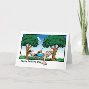 Tarjeta Un padre gracioso en el Día de los Padres Personal