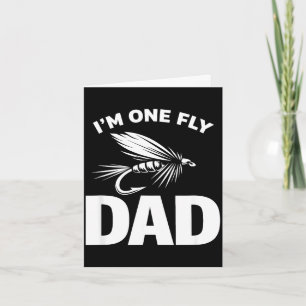Tarjeta Un papá volador divertido día del padre minimalist