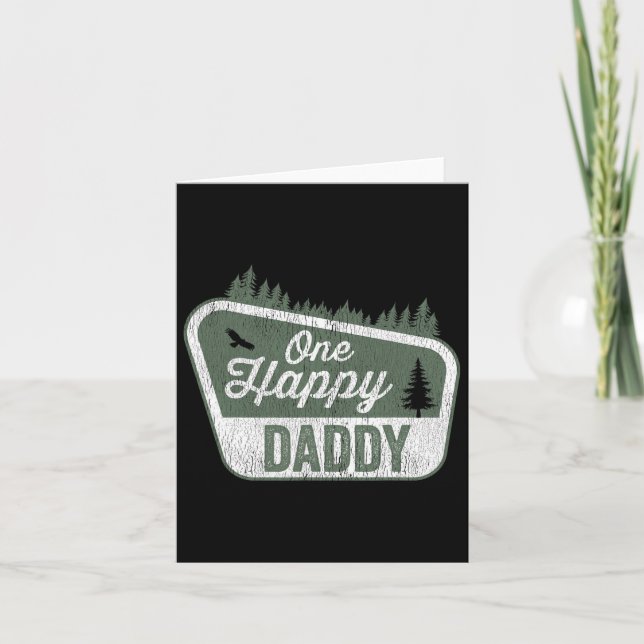 Tarjeta Un papi feliz coincidiendo con la fiesta de cumple (Anverso)