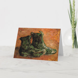 Tarjeta Un par de zapatos de Vincent van Gogh
