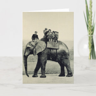 Tarjeta Un paseo de despedida en jumbo