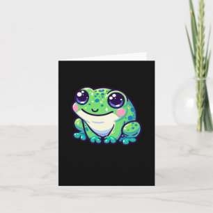 Tarjeta Un pequeño Pegatina de rana